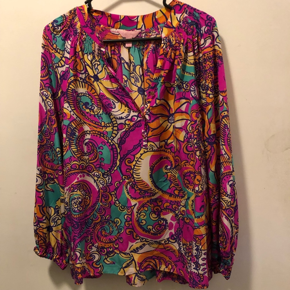 Lilly Pulitzer Sea and Be Seen Elsa, size M